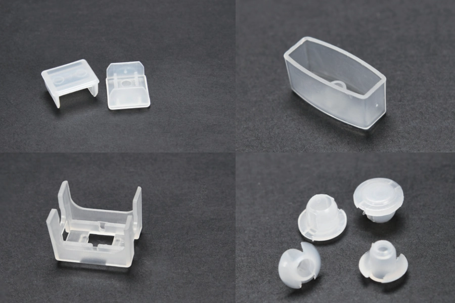End caps and small accessories for window blind systems