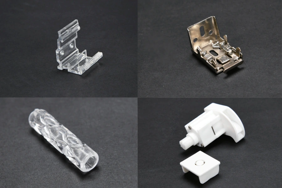 Venetian blind mounting brackets for ceiling, wall and side installation