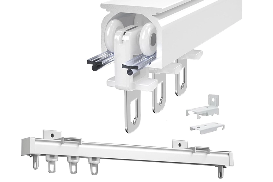 Curtain track carriers, runners and mounting accessories