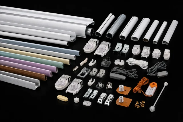 venetian blind components Venetian blind components and tilting mechanisms