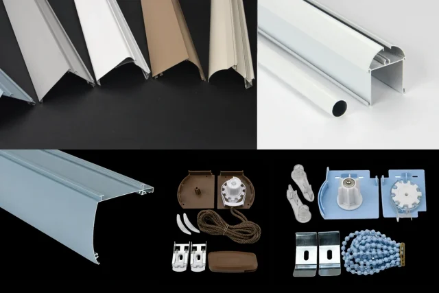 zebra blind components Zebra blind aluminum profiles and components